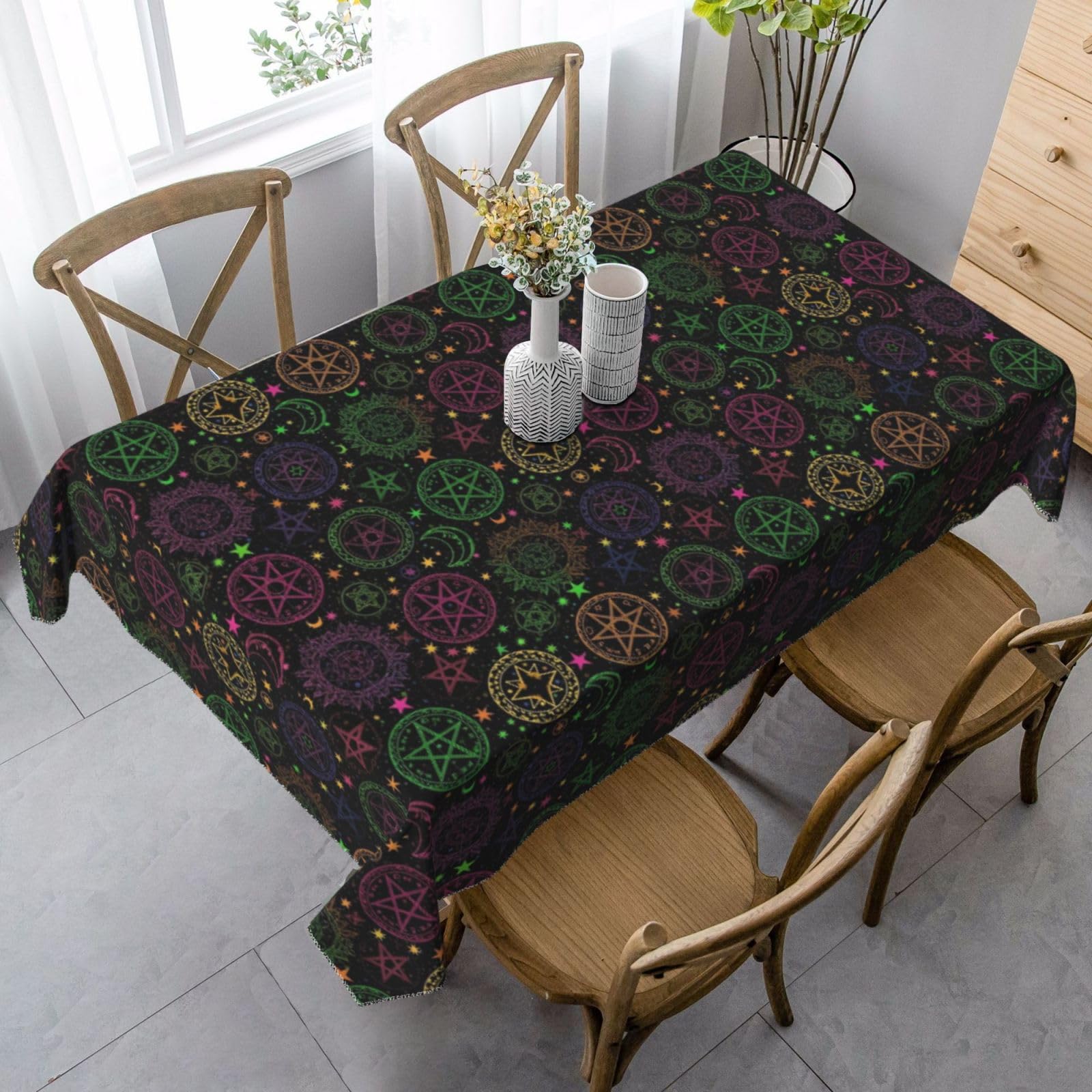 Nappe de table magique et cosmique pour sublimer votre repas de mariage ou cocktail