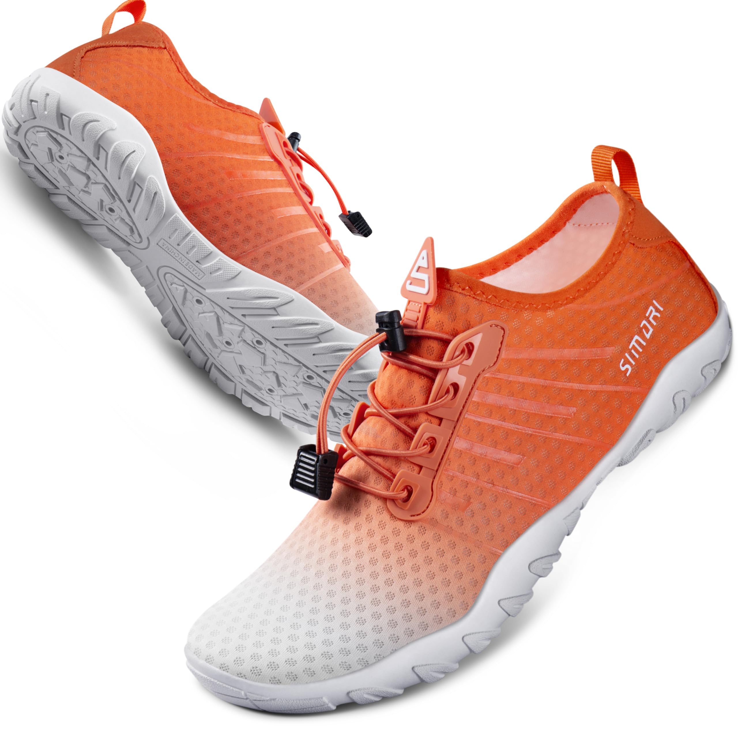 SIMARI Water Shoes for Women Men - Barefoot Quick-Dry Aqua Socks | Lightweight Swim Shoes for Surfing, Swimming, Beach Sports, Kayaking, Diving |