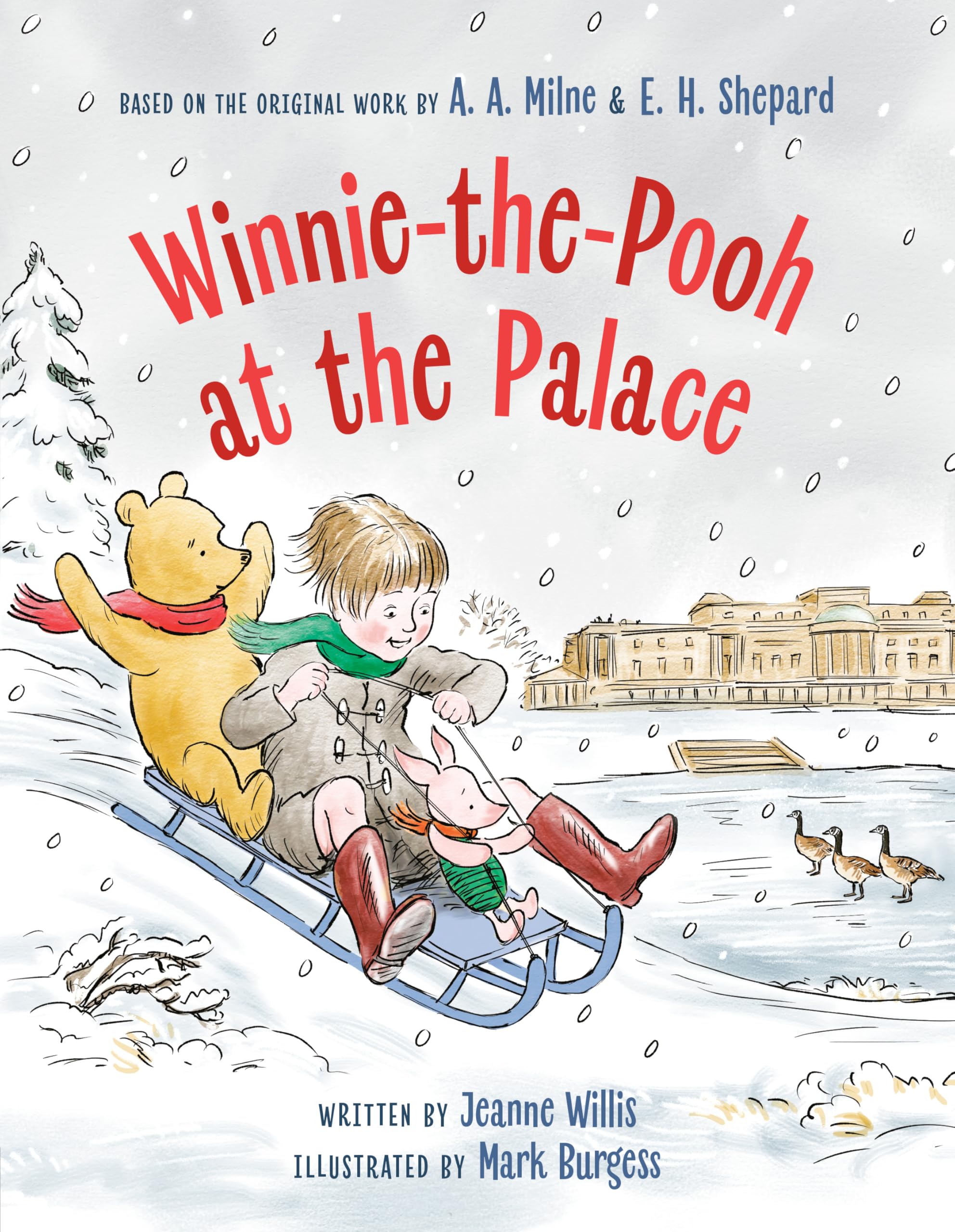 Winnie-the-Pooh at the Palace