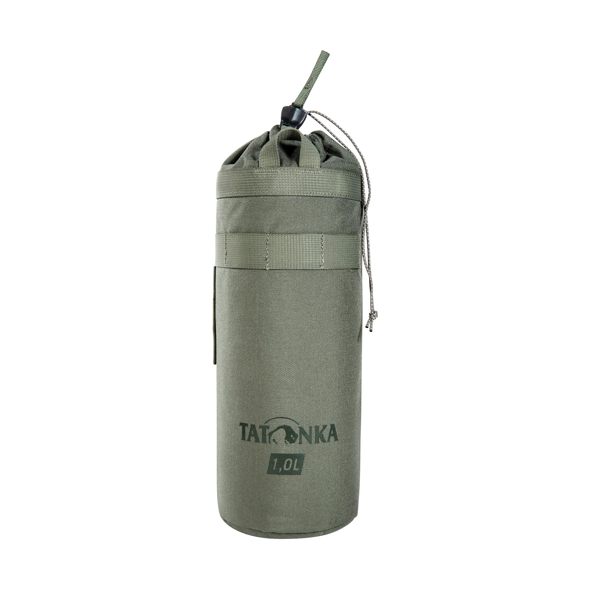 Tatonka Thermo Bottle Cover 1L BC – Custodia isolante per bottiglie con un volume di 1 litro – con passanti per il fissaggio allo zaino (compatibile con molle)