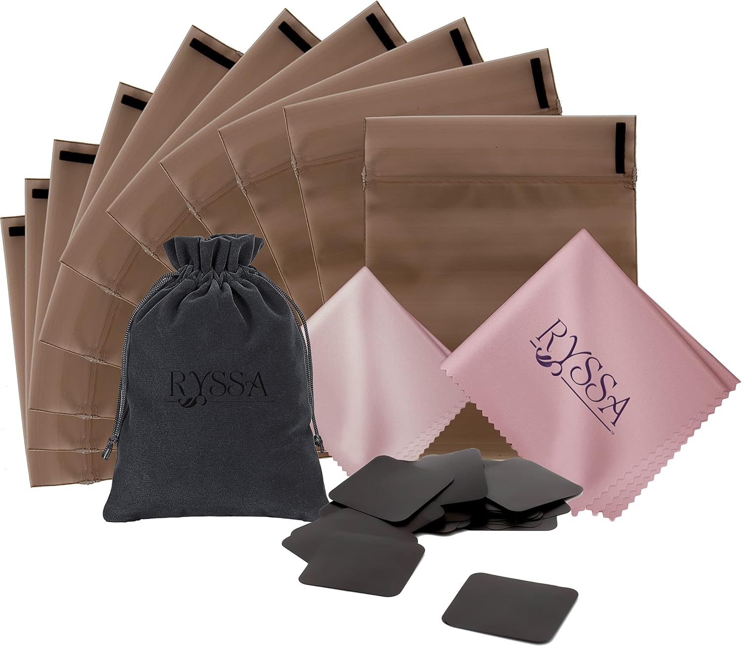 Rollander tarnish free jewelry storage bundle silver