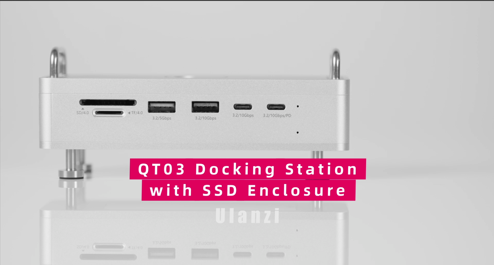 分配器・切替器 Ulanzi QT03 Amazon.com: ULANZI QT03 Docking Station & Stand with NVME