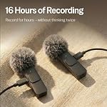 Mini Mic Pro (Latest Model) – #1 Microphone for iPhone & Android, Wireless Mini Microphone, Clear Voice, Noise Cancelling, Lavalier Mic for TikTok, YouTube & Interviews