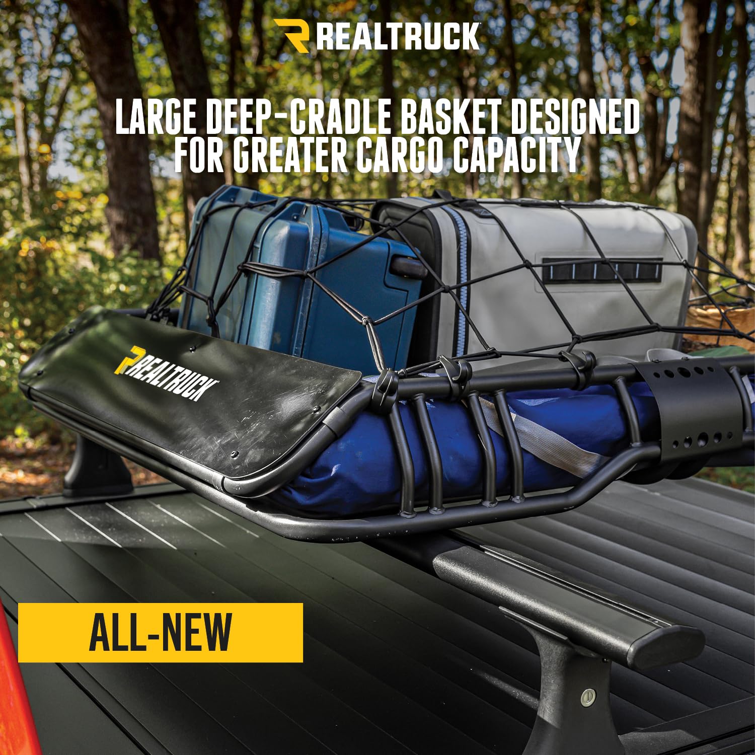 Amazon.com: RealTruck Elevate Standard Cargo Basket | 1707211