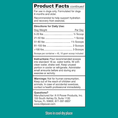 Vista 68 de K9Power Young at Heart - Suplemento para perros mayores para longevidad y vitalidad - Apoya las articulaciones, el cerebro, el corazón