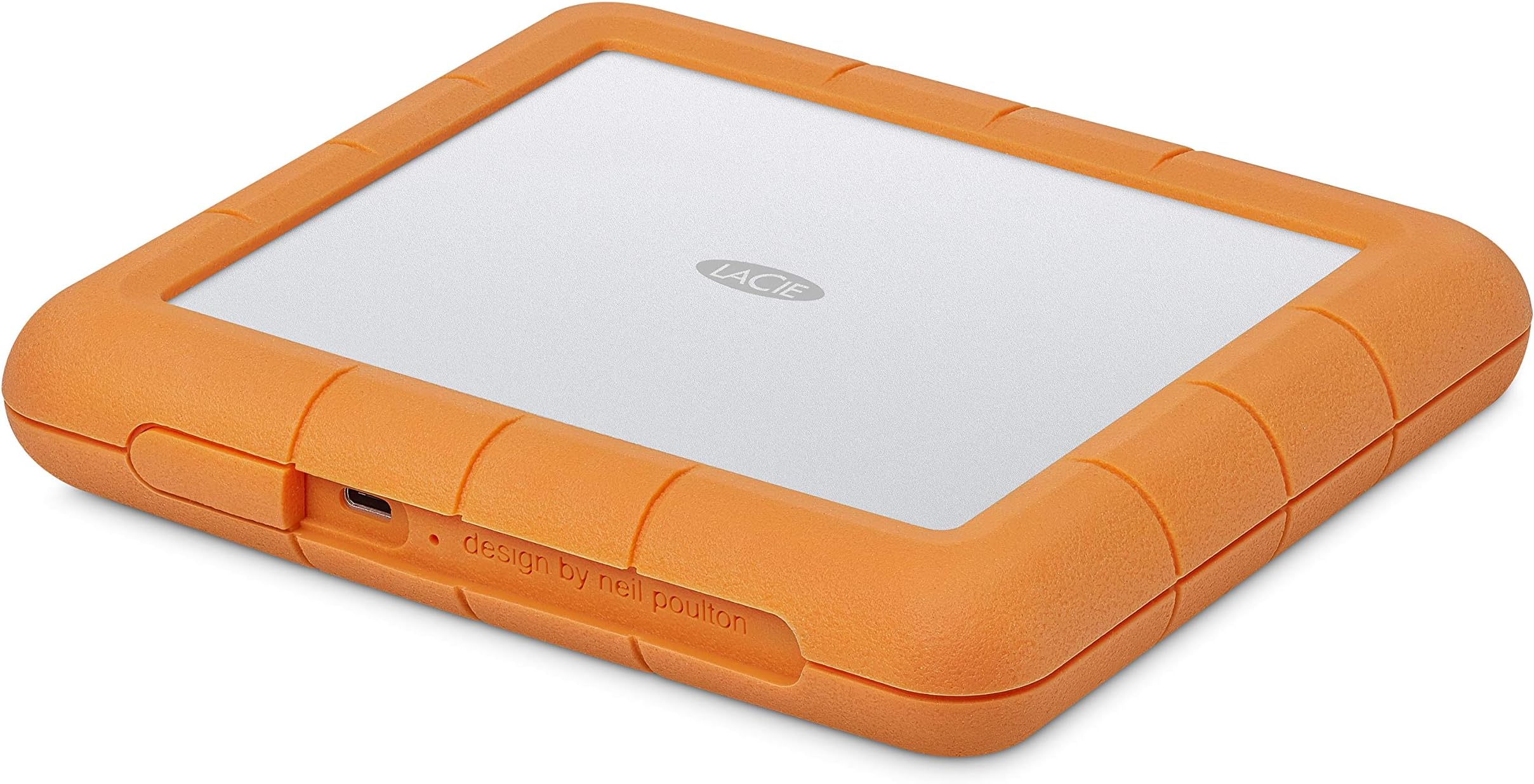 Rugged Raid Shuttle 8TB External Hard Drive Portable HDD - USB-C USB 3.0 Compatible, Drop Shock Dust Water Resistant, for Mac and PC Computer Desktop Laptop, 1 Mo Adobe CC (STHT8000800)