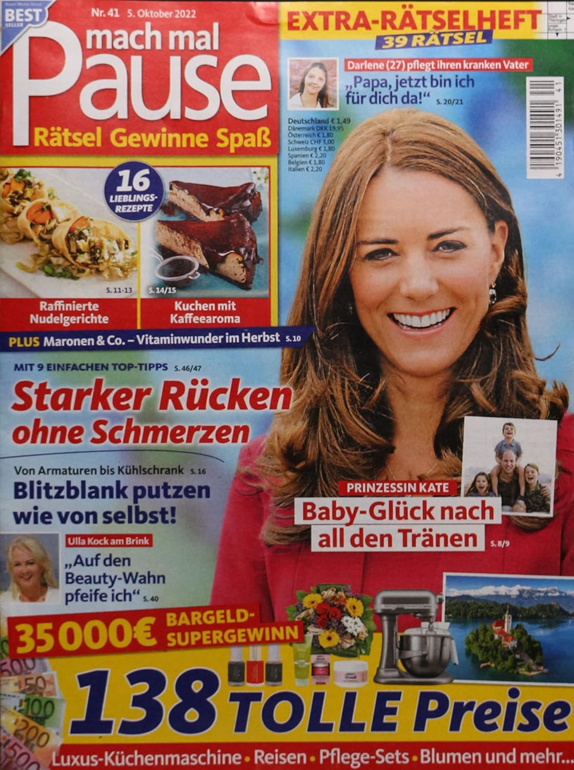 Mach mal Pause 41/2022 "138 TOLLE Preise" : Mach mal Pause: Amazon.de ... Mach mal Pause 41/2022 "138 TOLLE Preise" : Mach mal Pause: Amazon.de ...