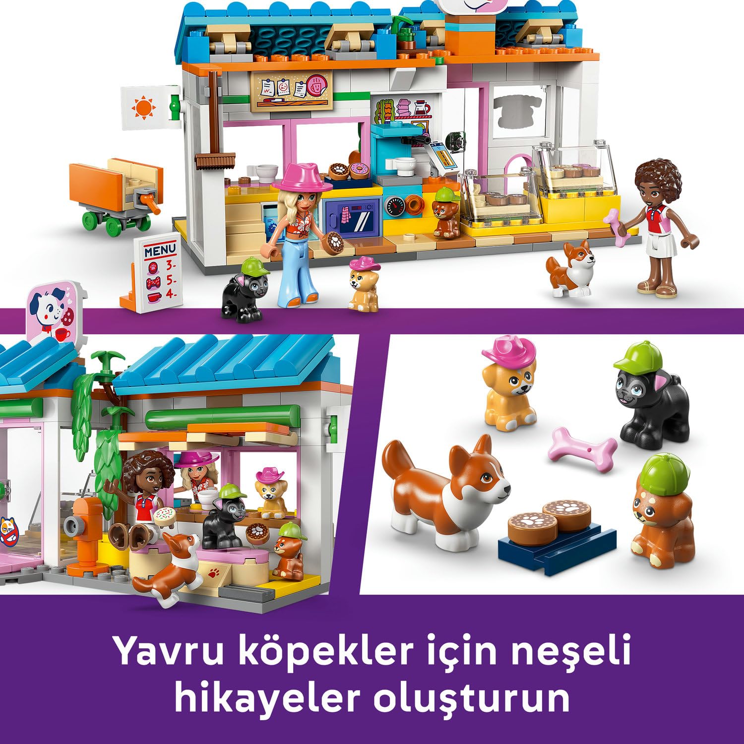LEGO Friends Köpek Ödülleri Pastanesi 42677