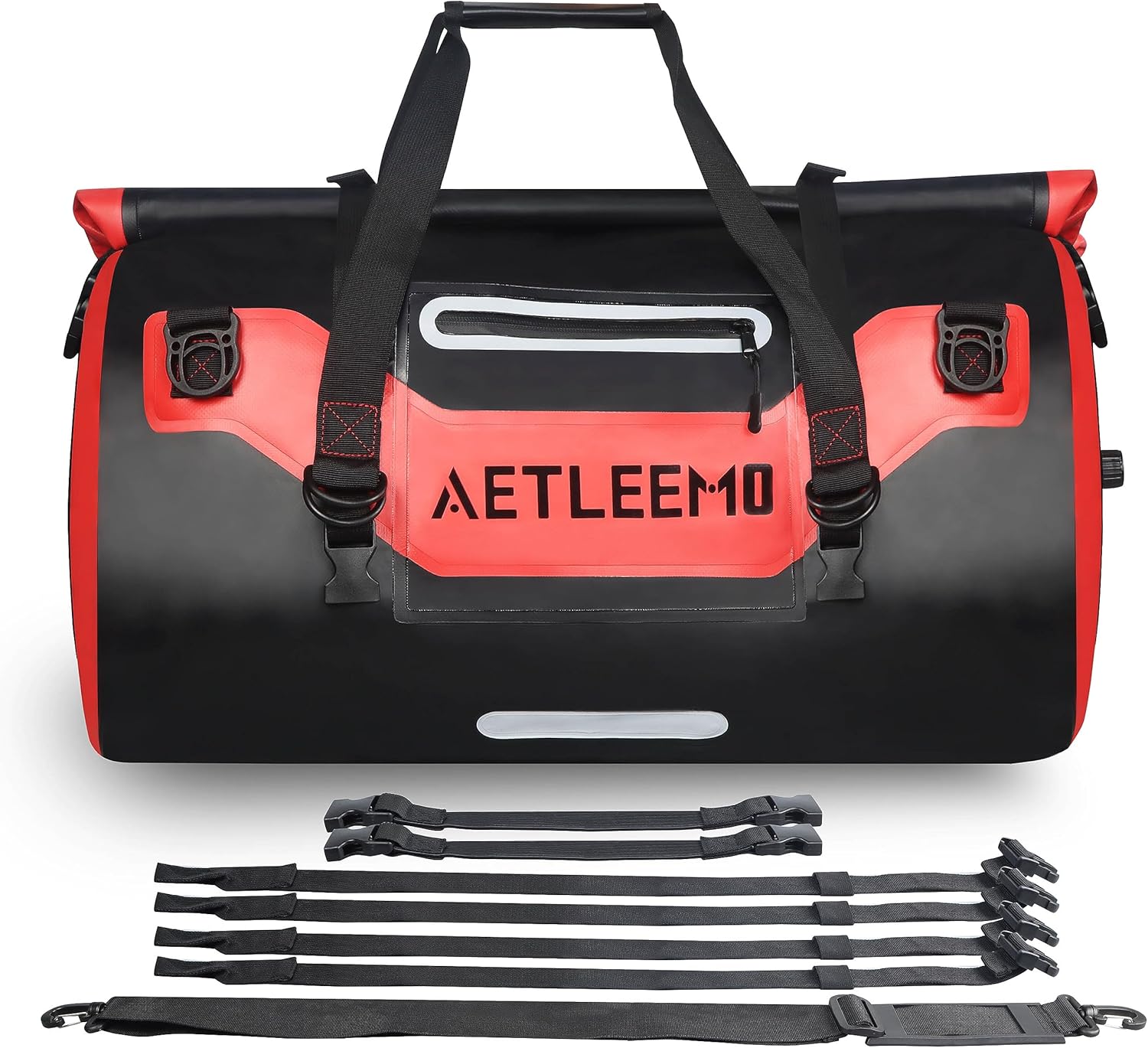 Motorcycle 500D PVC Waterproof Tail Duffle Bag 65L