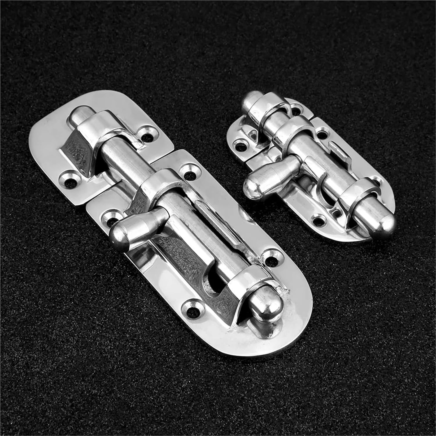 Boat Latch Stainless Steel Door Window Barrel Lock Corrosion Resistance Slide Bolt Lock for Yacht