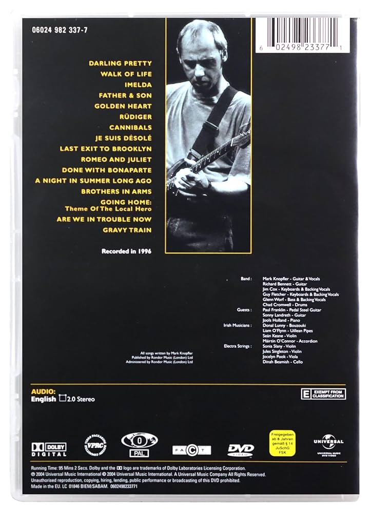 その他 A Night In London [DVD] Mark Knopfler a Night in London | eBay