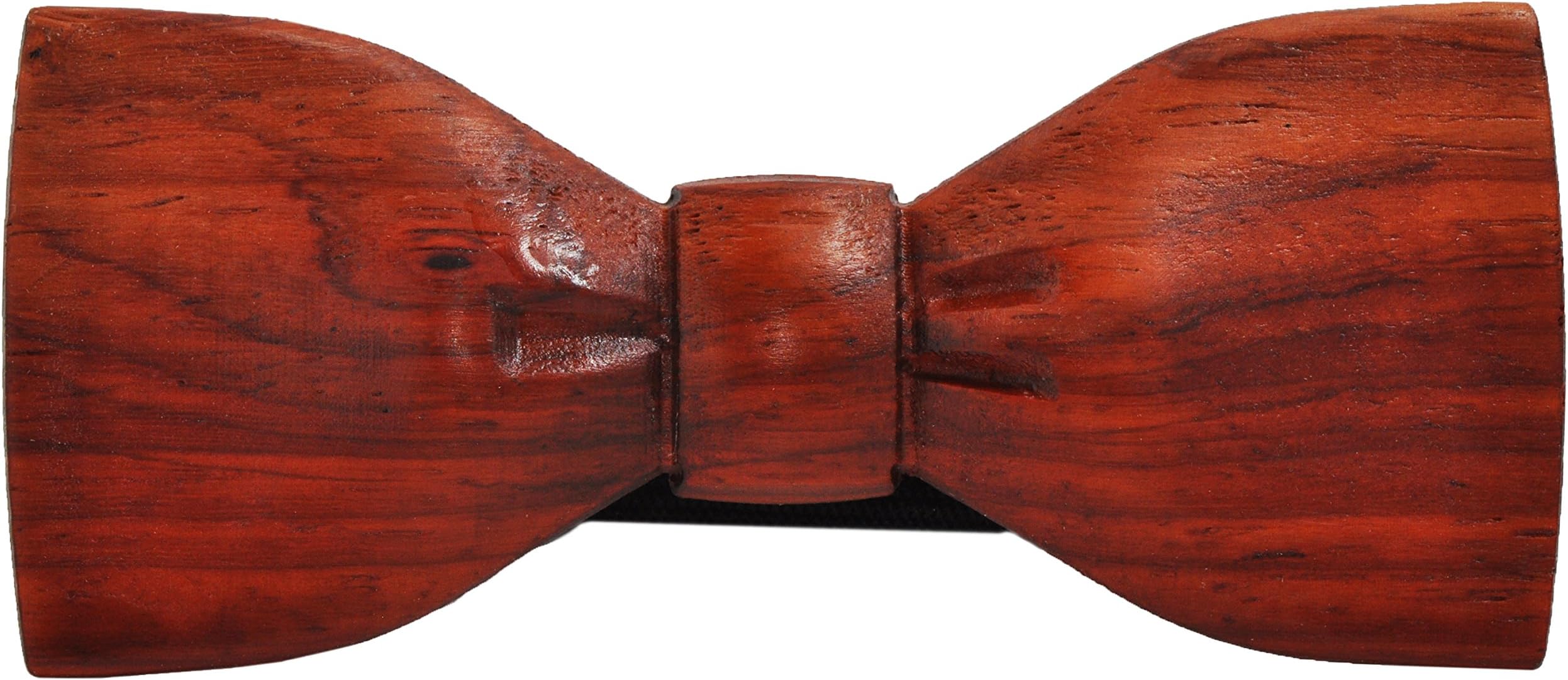 Slim Timber Men's Wood Bow Tie (Rosewood)