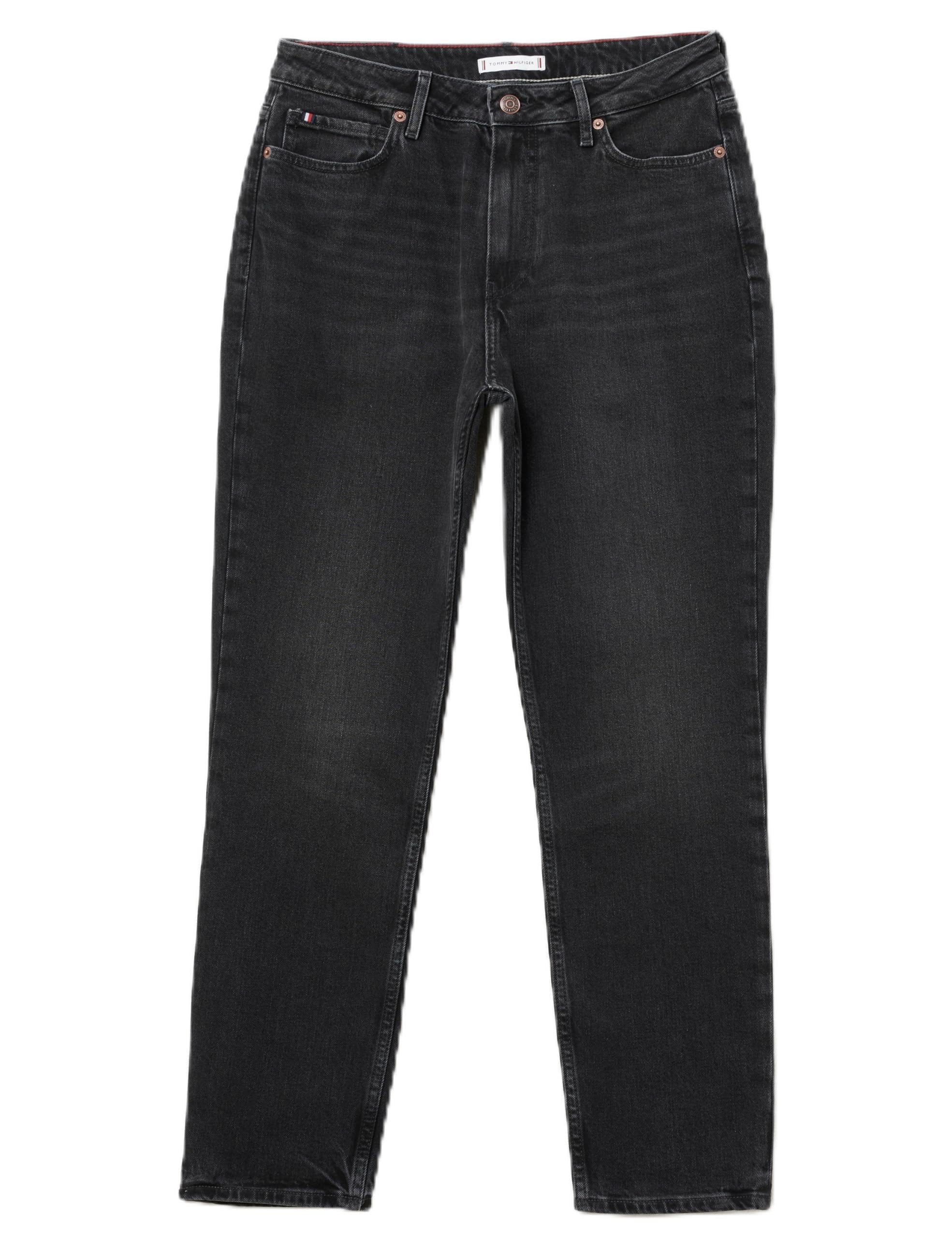Tommy Hilfiger Women’s Cigarette Slim Fit Jeans, Black (IRI), 29W/30L