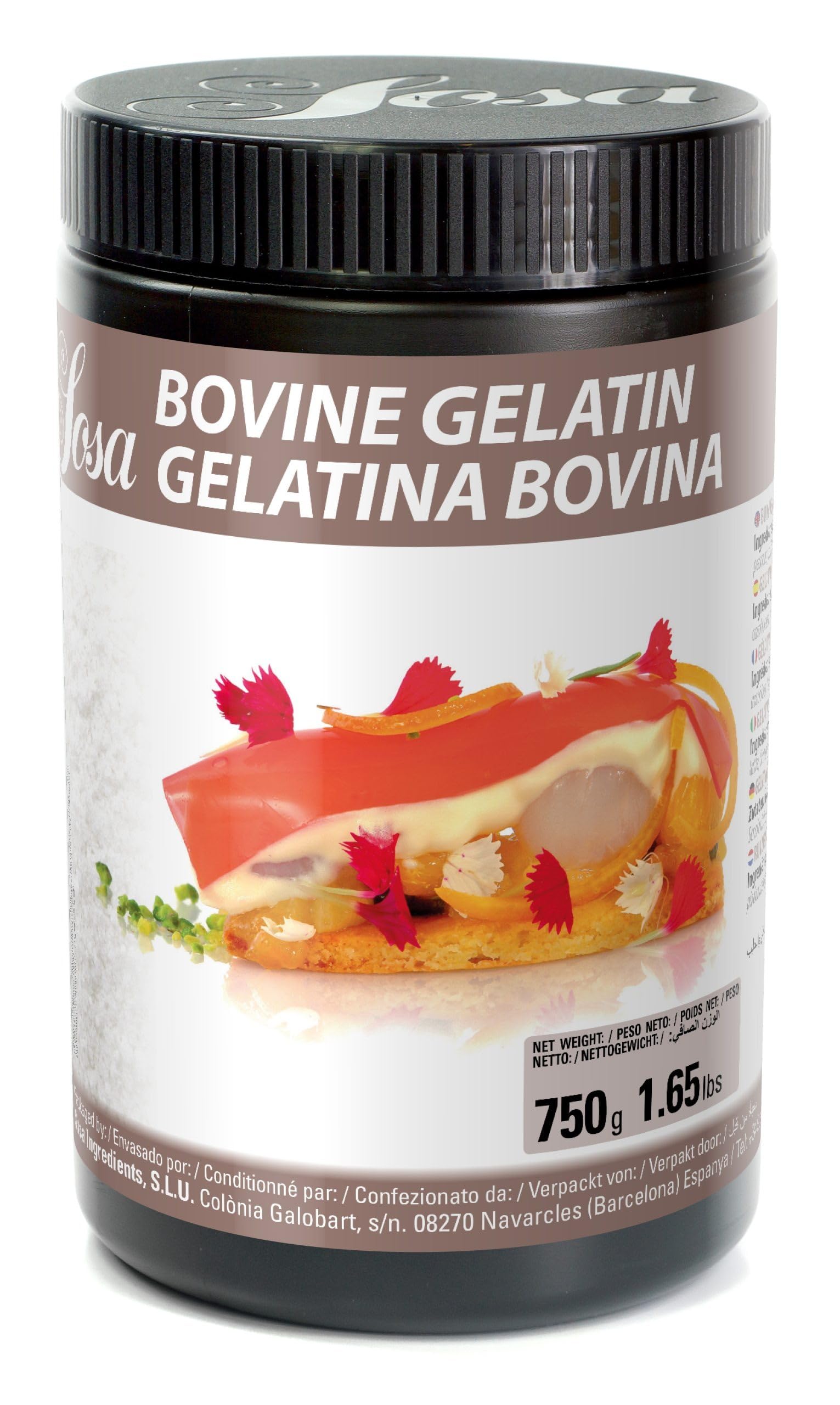 SOSA Gelatina de bovino 220 BLOOM - Bote 750grs