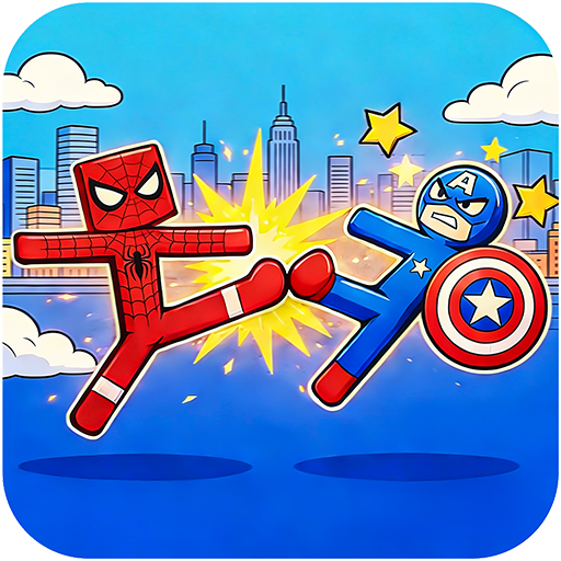 Stickman Fight: Stick Fight Multiplayer Krieg Superhelden Spiele