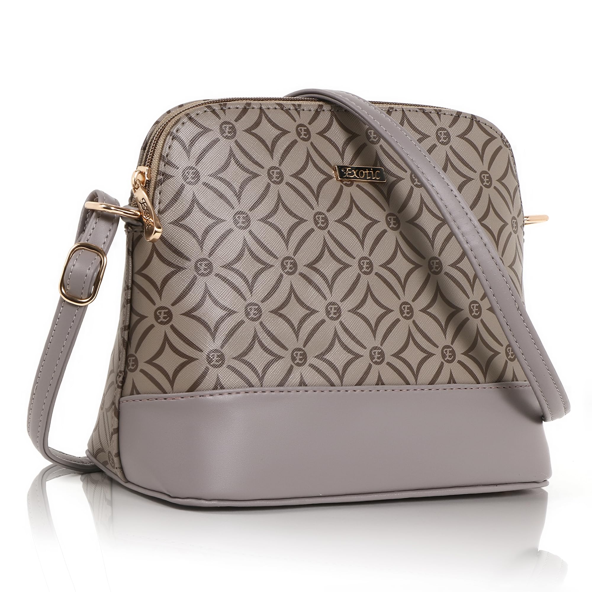 EXOTIC ethinic pattern Shoulder/Sling Bag for Girls/Women (Grey) (B0CPWCZTX4) Amazon Price History, Amazon Price Tracker