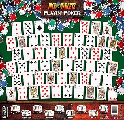 NiceTargets Deck of Cards Game Target 22