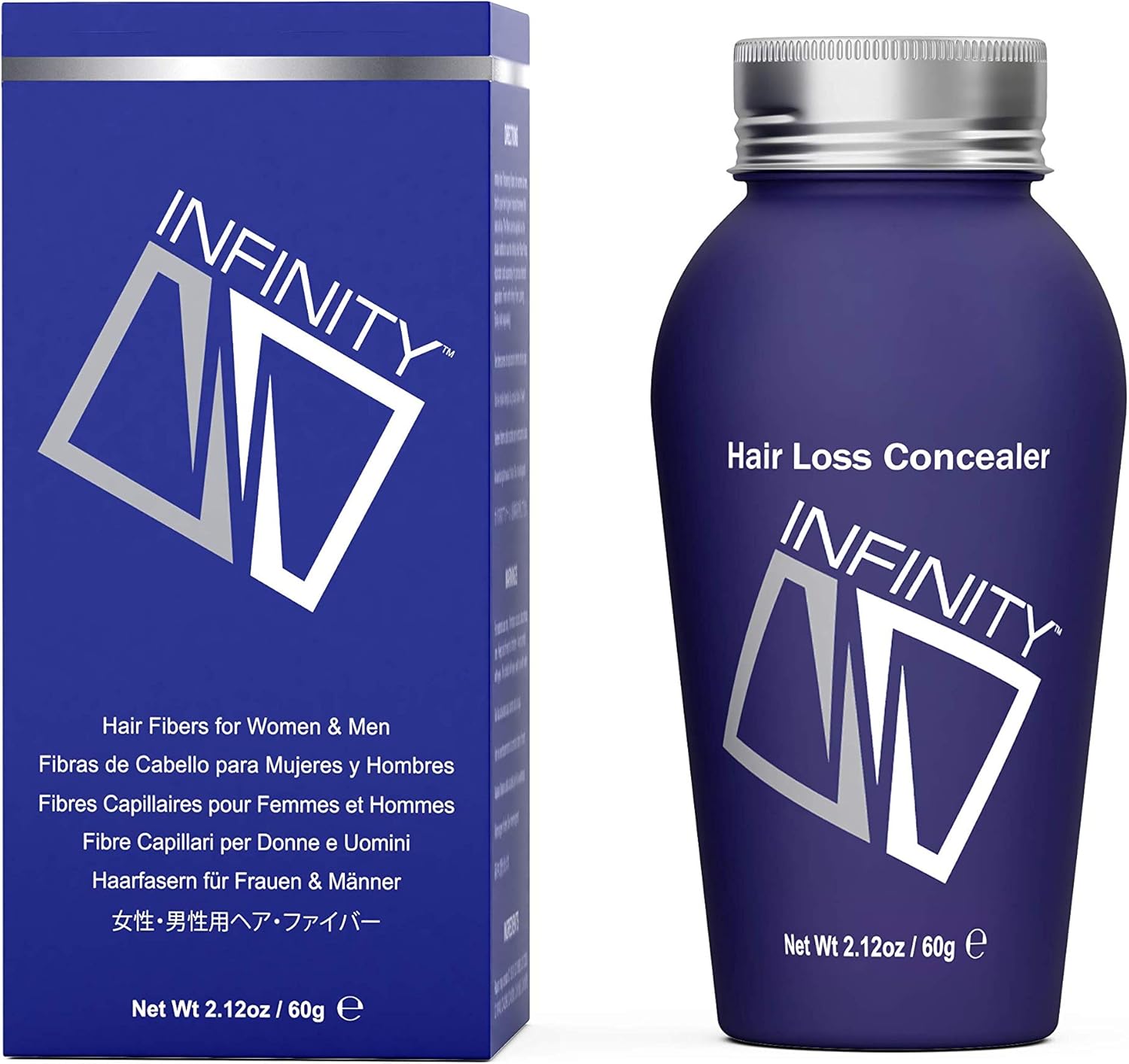 Infinity Hair Building Fibers, Dark Brown, 60g Amazon.co.uk Beauty