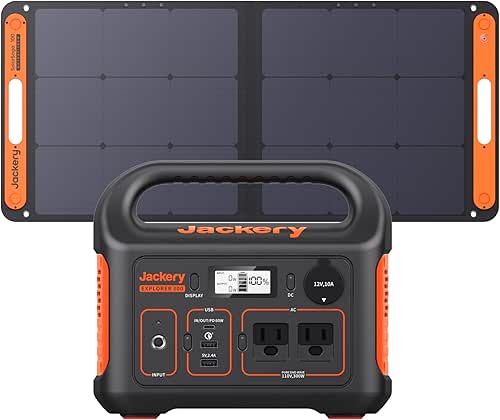 Jackery Solar Generator 300, 293Wh Backup Lithium Battery with 1XSolar