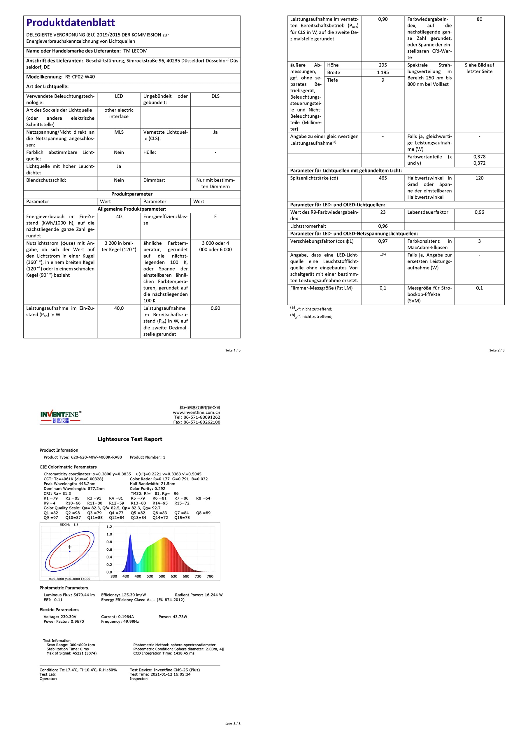 LECOM LED Panel XXL 120x60 Neutralweiß 4000K 6000lm Rasterleuchte | LED Deckenleuchte für professionelle, helle und gleichmäßige Beleuchtung. Flaches Design. Für Räume mit hohem Lichtbedarf.