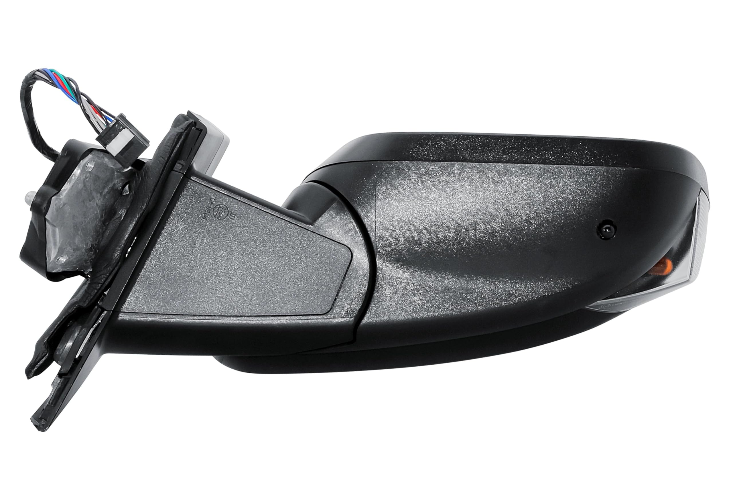 Espejo exterior derecho lado pasajero electrico y calefactable plegable manual con cubierta texturizada trasera para Renault Kangoo Nissan Townstar Mercedes Citan 2023-2026