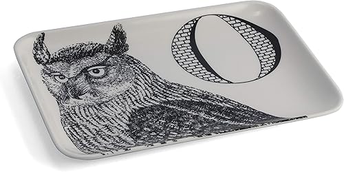 Bandeja del alfabeto O Owl