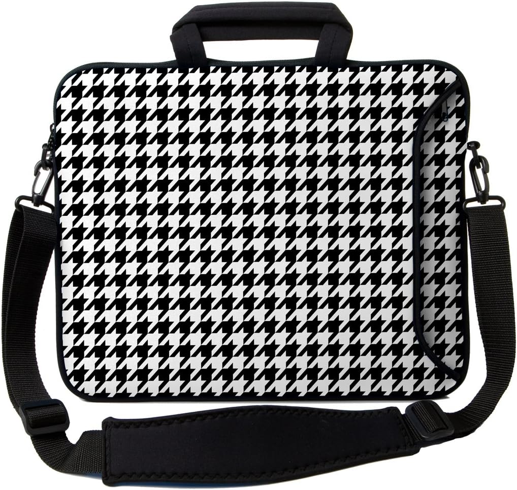 15" Hounds Tooth Executive Laptop Bag