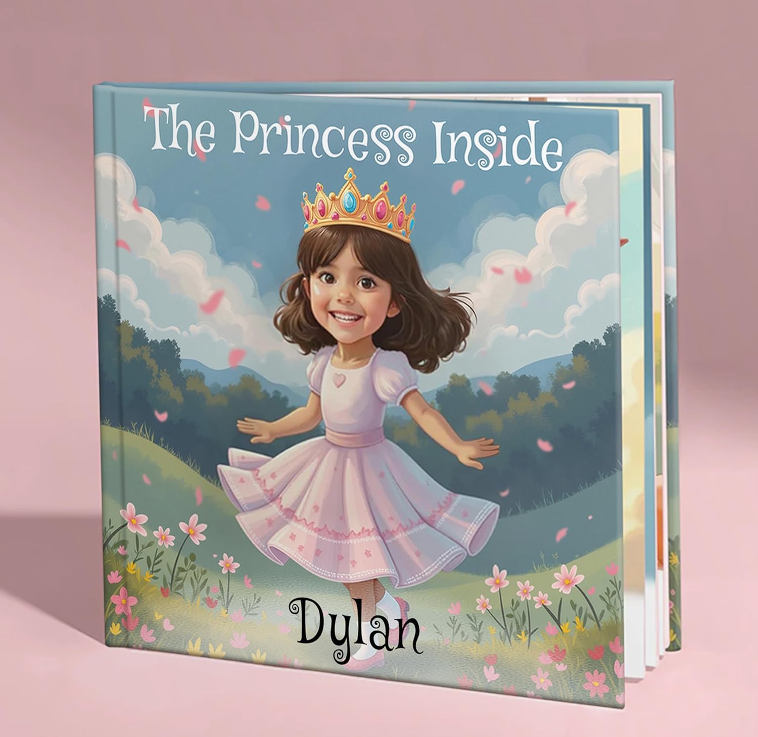 Personalized Princess Book for Girls – Custom Name and Photo Storybook, Magical Fairy Tale Adventure, Fairytale Inspired Personalized Children’s Book for Toddlers and Kids