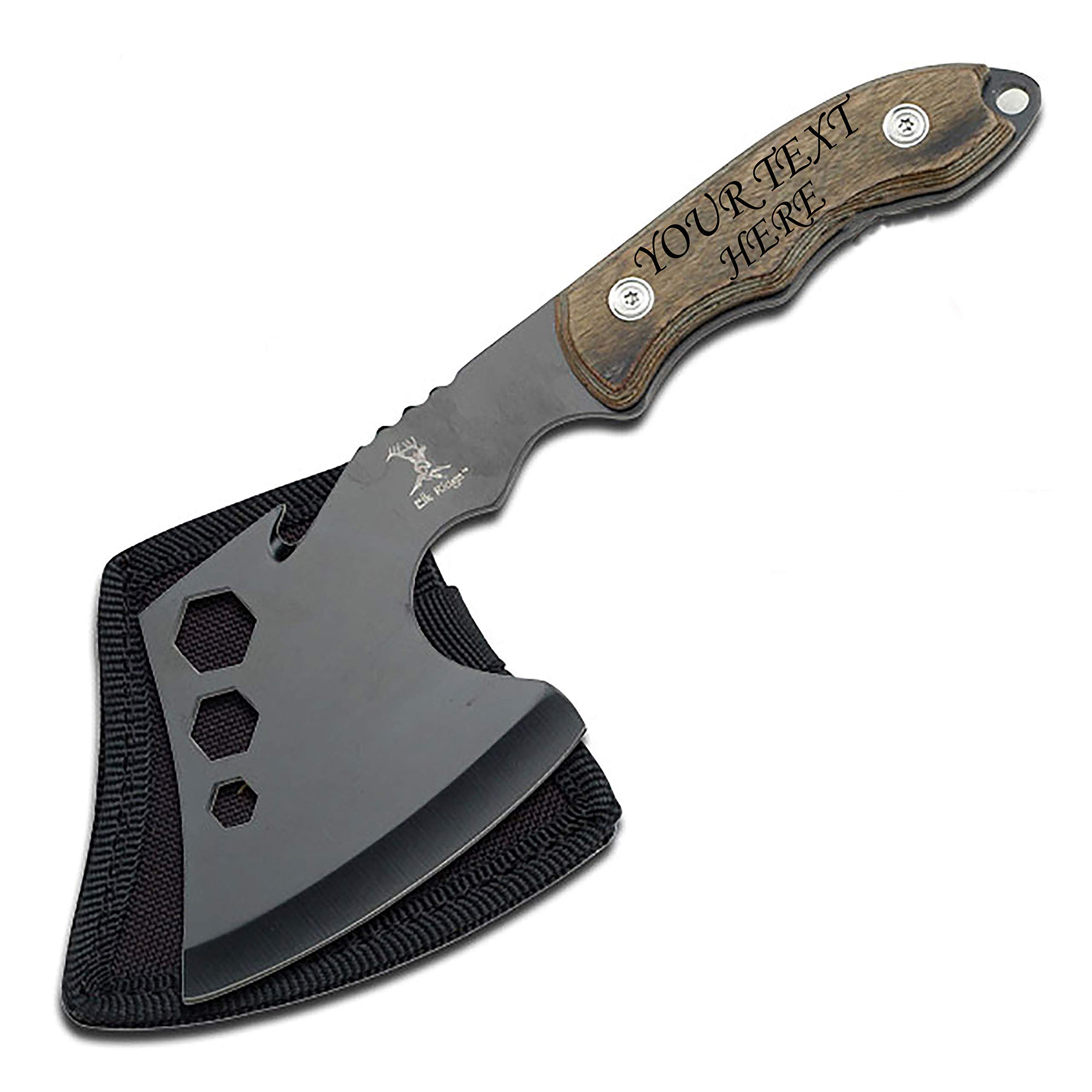 Personalized Overall Axe Knife, Different Custom Names Knife, Engraved with Your Personalizations, Design Your Own