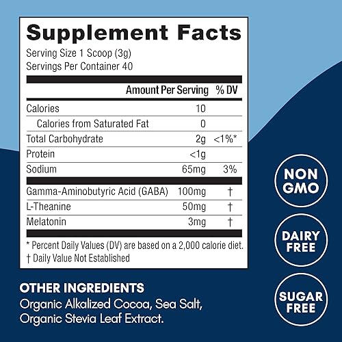 Miniatura 2 de Mindful Nutrition Mezcla de cacao (Mindful Evening Cocoa Mix, 4.48oz)