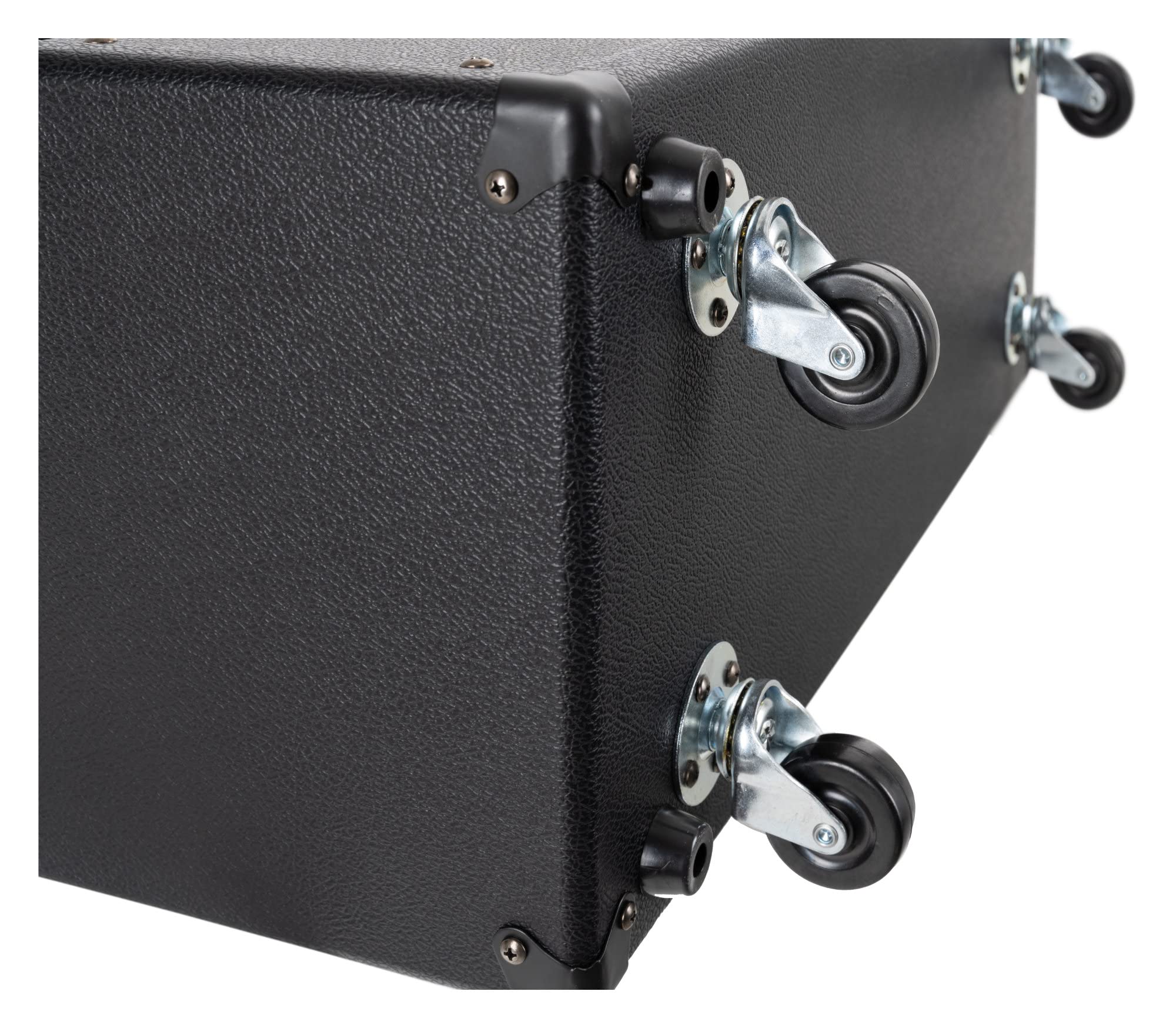 Rocktile GB212 Cassa per Chitarra - Cabinet per testate chitarra elettrica - 2x 12" speaker - Impedenza: 4, 8 o 16 Ohm - Potenza: 75 Watt Mono / 150 Watt Stereo - Ruote staccabili - Nero