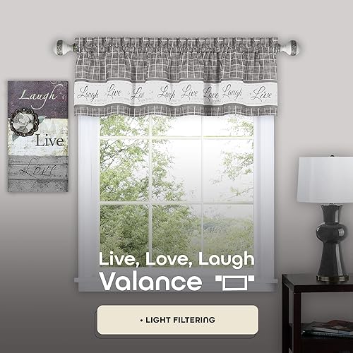 Vista 22 de Achim Home Furnishings - Cortina anti-fatiga ANFTMGBC12, color gris