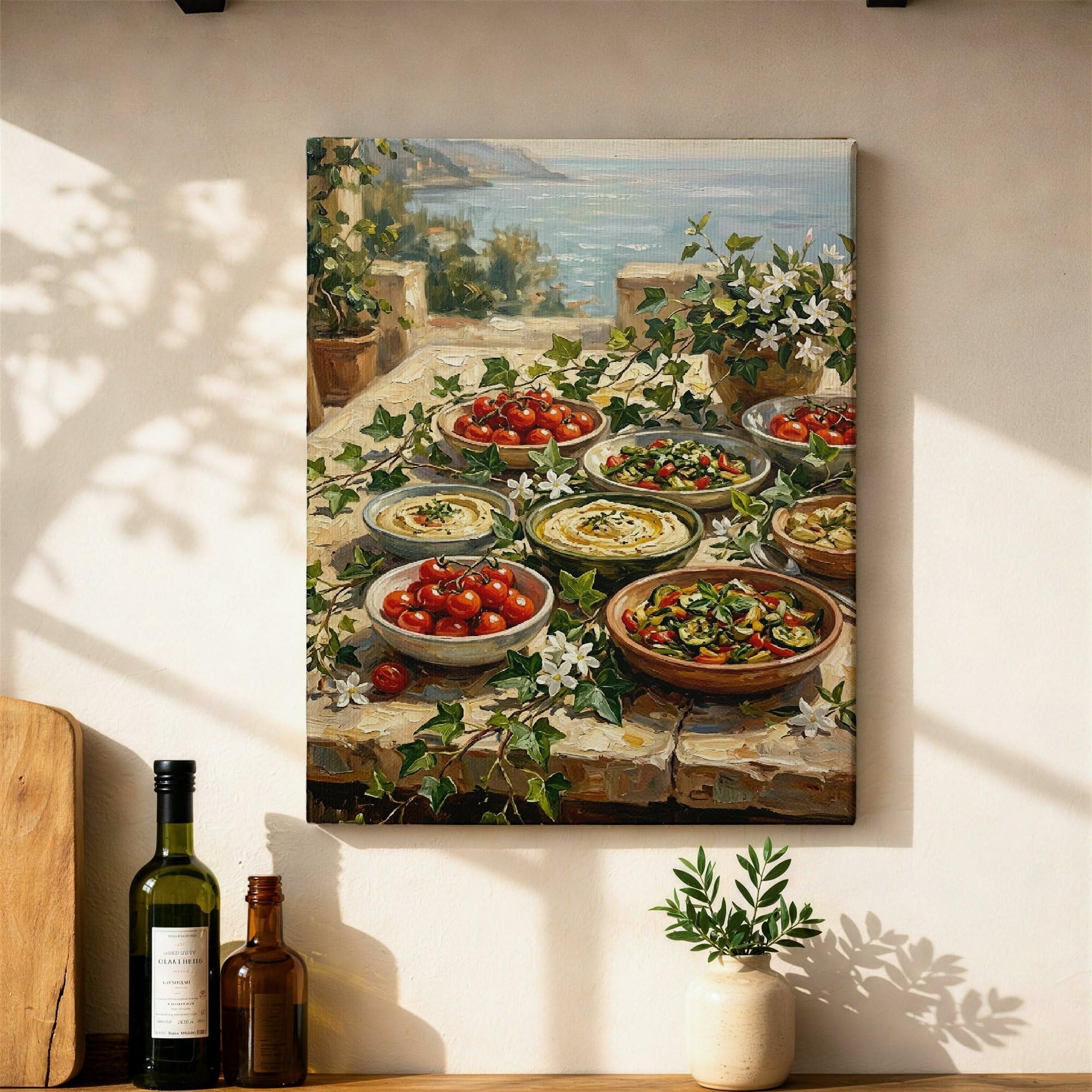 Impressions sur toile tomates méditerranéennes : une œuvre murale d exception - 8