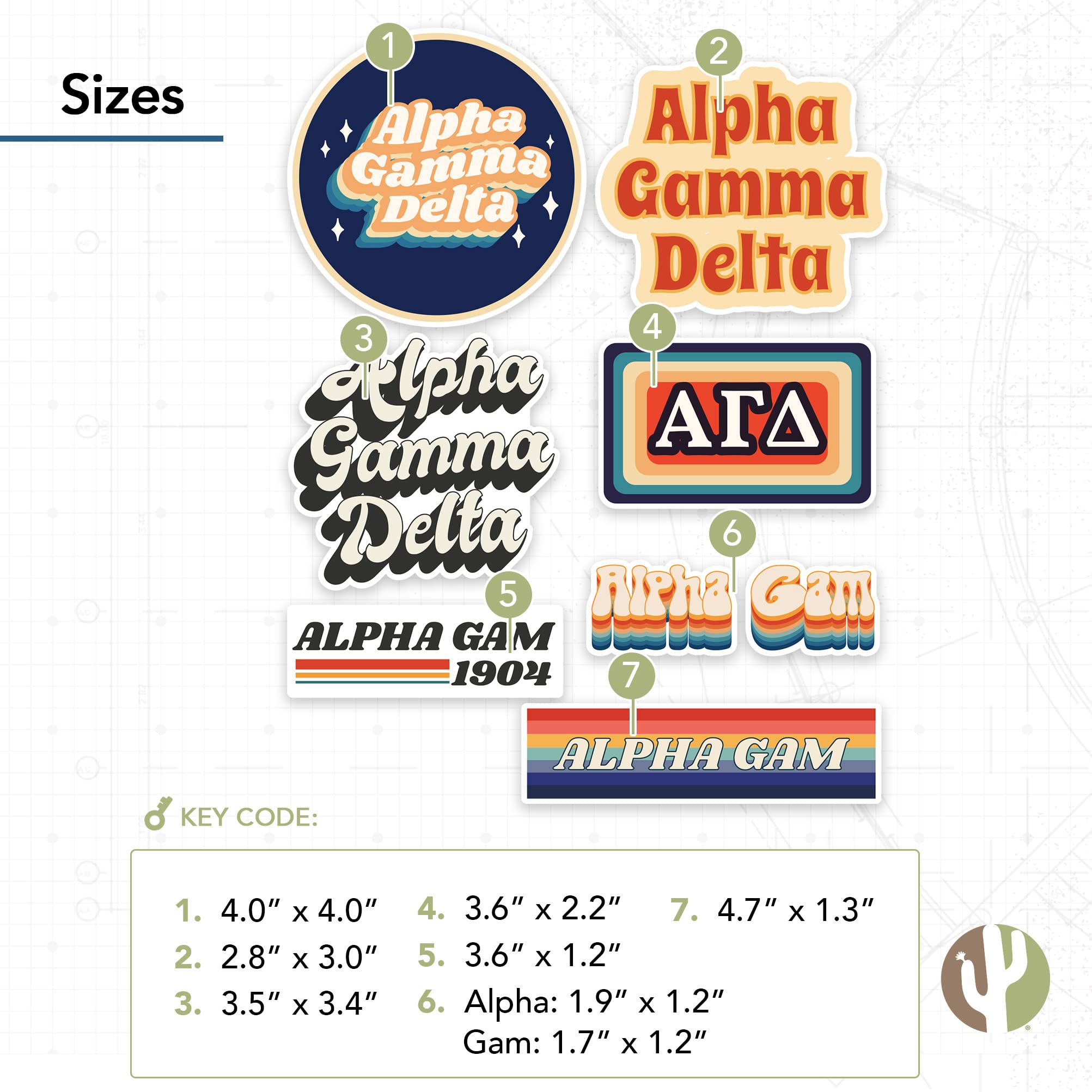 Desert Cactus Berkeley University Sticker Of California Golden Bears Cal UC Golden Bears Cal UC Vinyl Decal Laptop Water Bottle Car Scrapbook (IND 00007a