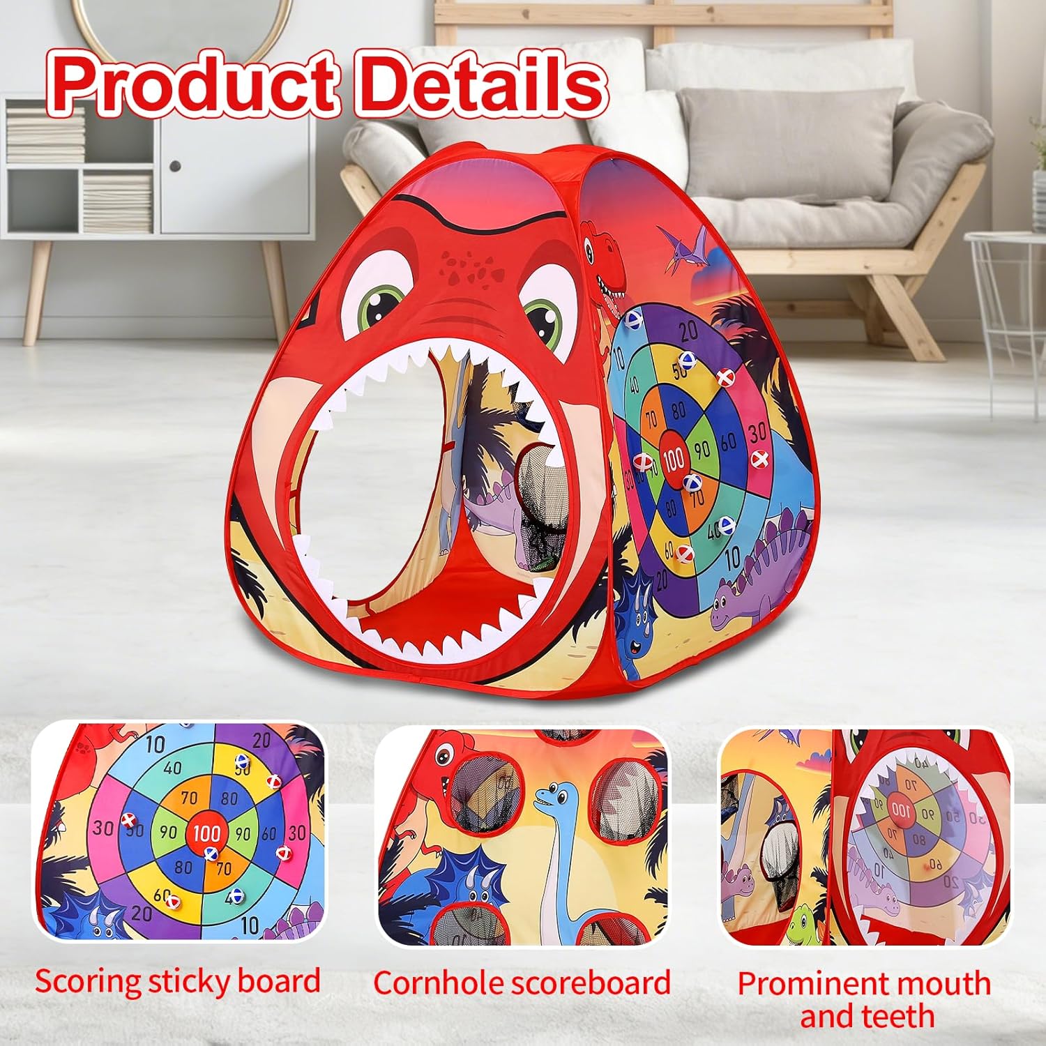 Bean Bag Toss Game Sets for Kids-3-in-1 Corn Hole Games for Kids,Kid Cornhole Game Set,Outside Backyard Outdoor Indoor Party Family Bean Bags Kid Tossing