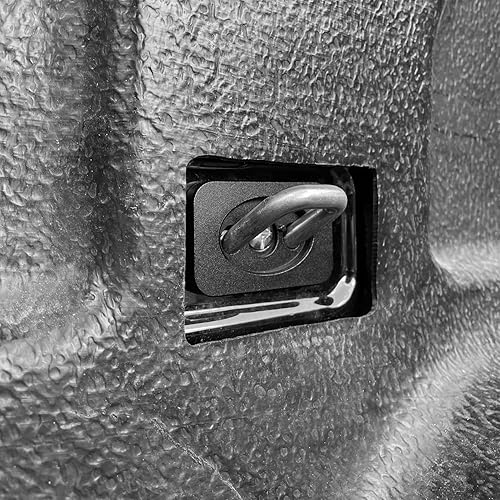 Miniatura 4 de Anclajes retráctiles de amarre de pared para caja de camioneta compatibles con GMC Sierra 3500HD 2007-2024  Paquete de 4