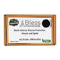 Vista 11 de Sal negra para rituales y hechizos de protección de Wicca, 1 oz