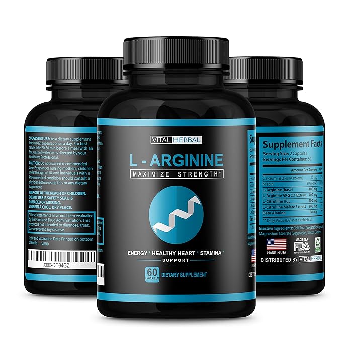 Buy Premium High Purity LArginine 99 with LCitrulline 99 Nitric