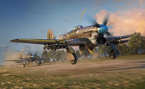Miniatura 4 de Airfix Hawker Typhoon Ib 1:72 WWII Militar Aviation Pastic Model Kit A02041A sin pintar, 74 piezas