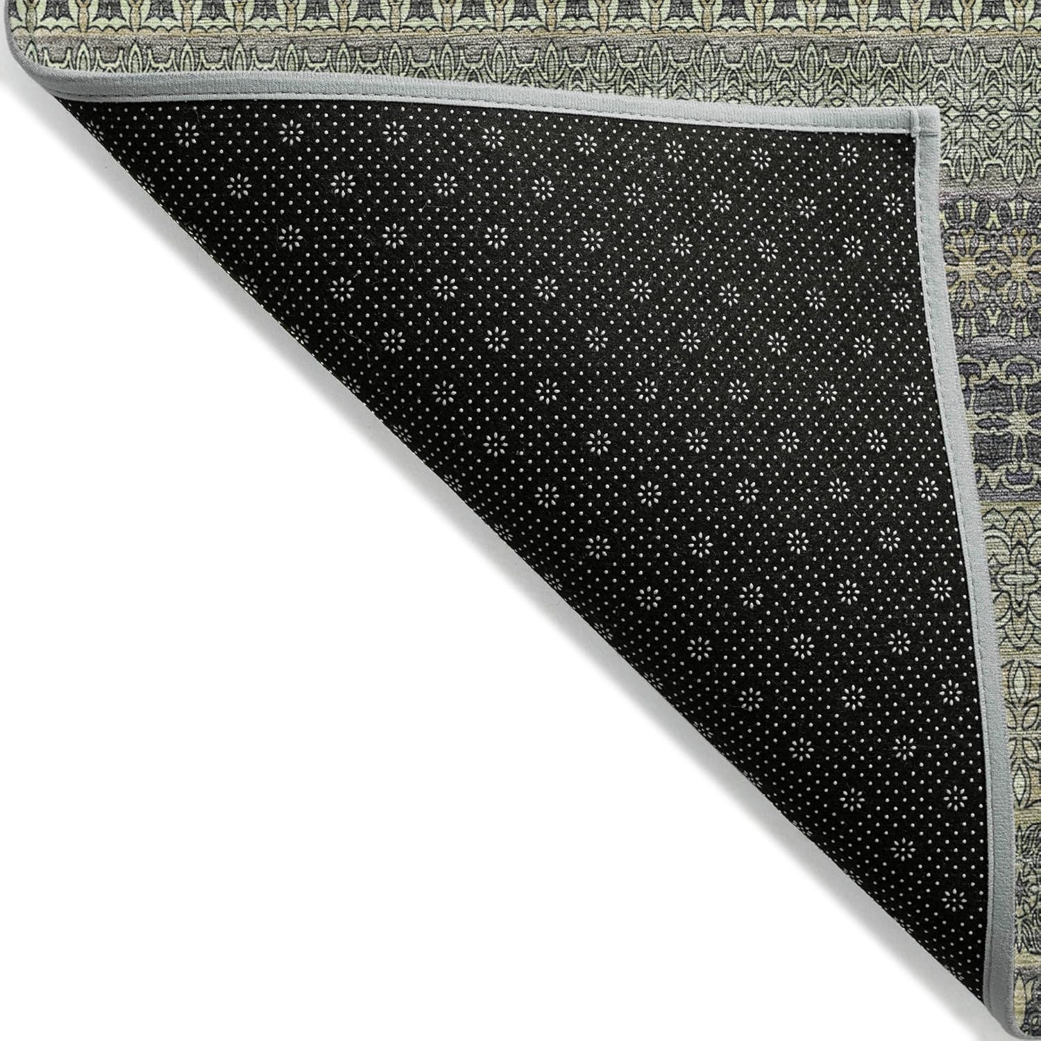 Addison Rugs Chantille ACN527 Green 2'6" x 3'10 Indoor Outdoor Area Rug, Stain Resistant, Machine Washable, Non Shedding, Bedroom, Living Room, Dining Room, Kitchen Rug