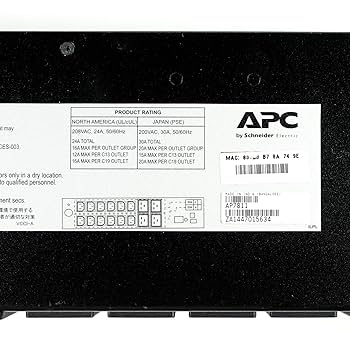 UPS(無停電電源装置) APC Rack PDU AP7811B 51-eZ-2EwAL.jpg_BO30,255,255,