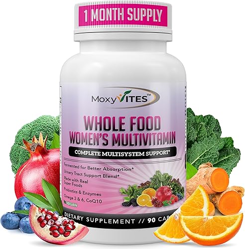 Multivitamínico metilado para mujeres con hierro – Multivitamínico para mujer con 44 alimentos integrales orgánicos y nutrientes fermentados – disponible en Yaxa Guatemala