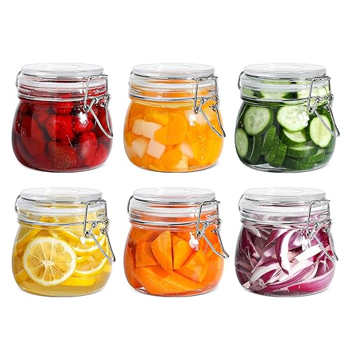 Airtight Glass Canister Set of 6 