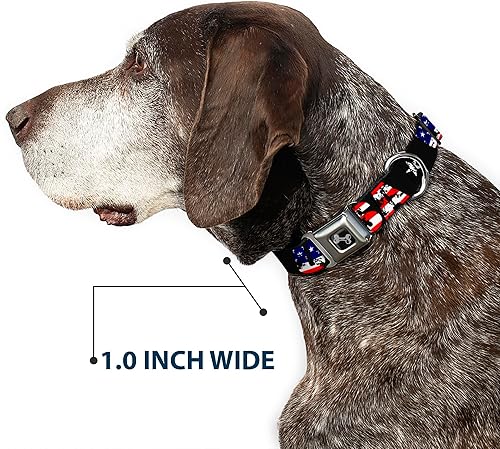 Miniatura 6 de Buckle Down "Bandera de EE. UU. Collares para perros., Varios