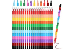 Stackable Buildable Crayons for Creative Kids