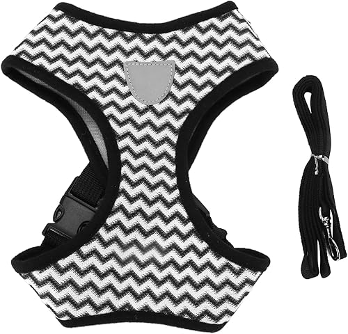 Miniatura 6 de Chaleco reflectante para mascotas, arnés transpirable para mascotas de poliéster para gatos para perros pequeños y medianos