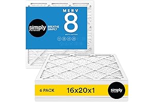 Simply Filters 16x20x1 MERV 8 Air Filter