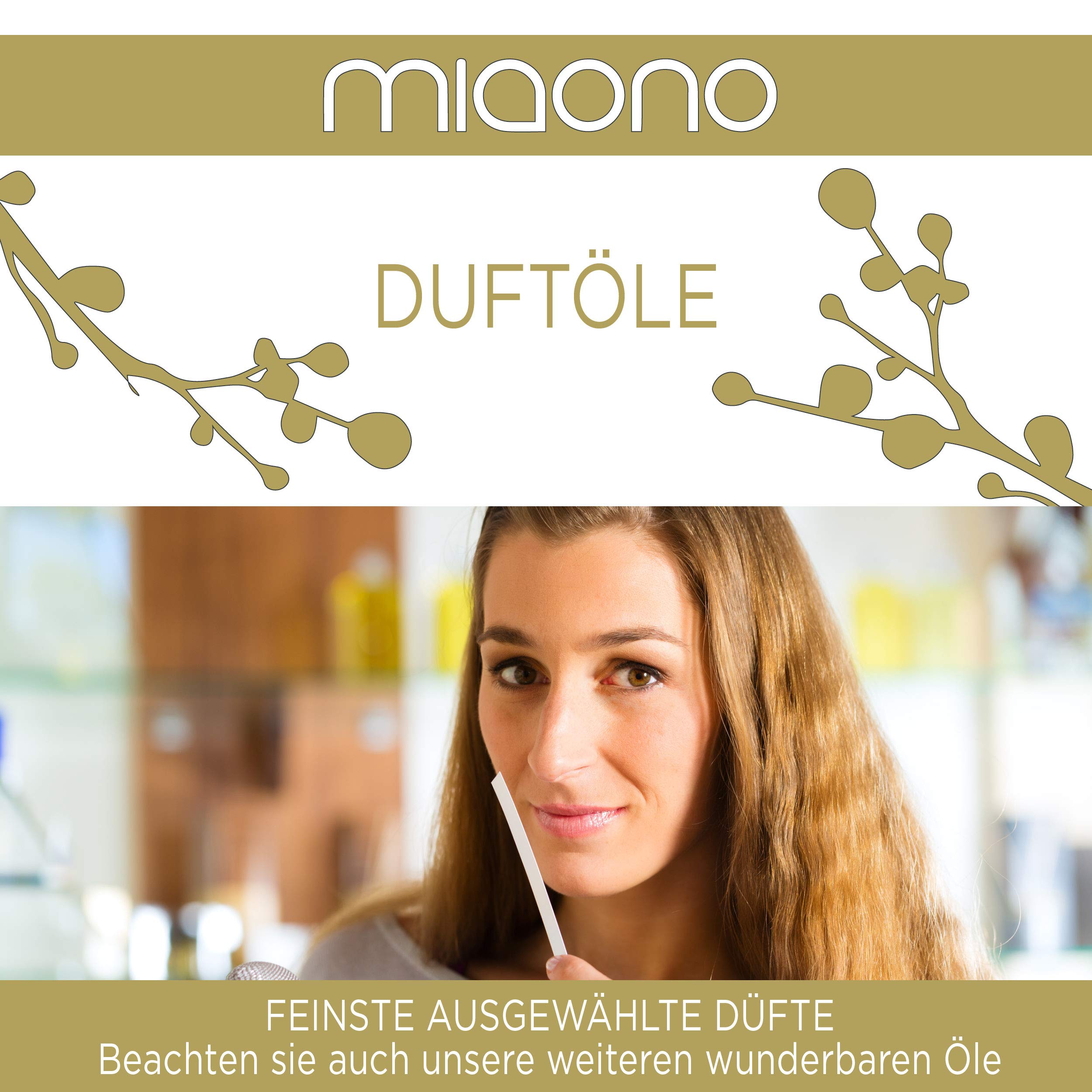 Duftöl Set - Top 20-20x feiner Raumduft - Aromaöl für Duftlampe und Diffuser von miaono
