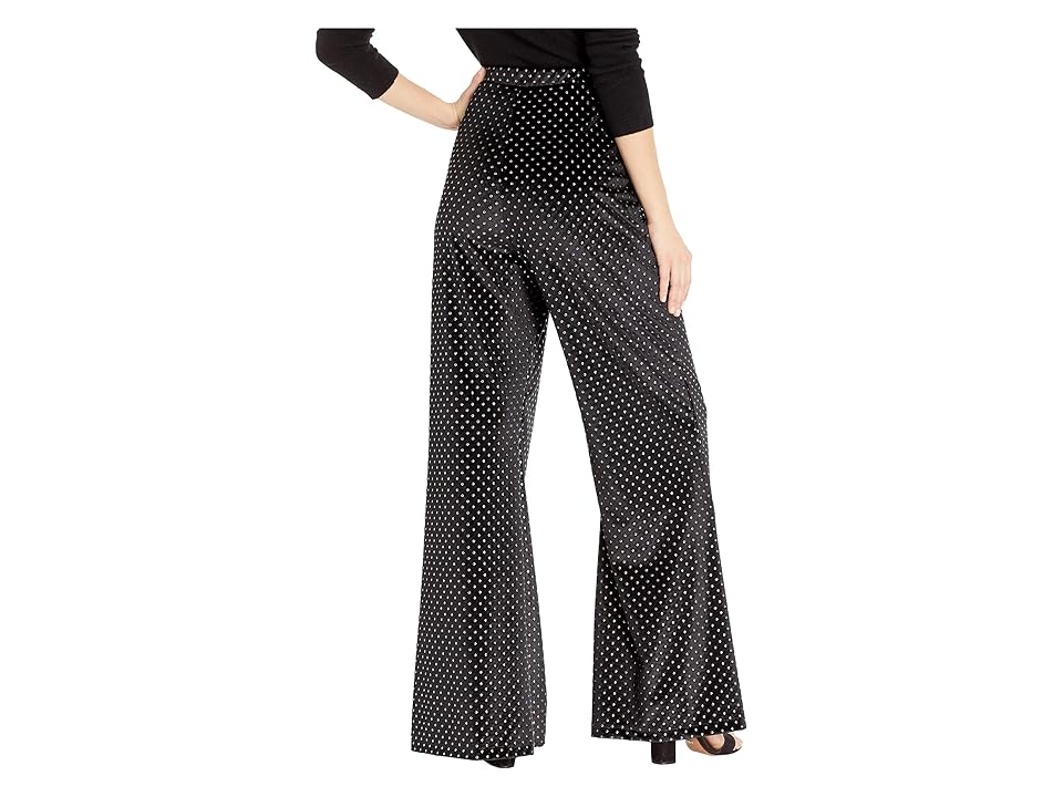 

Show Me Your Mumu Eli's Trousers (Stud Velvet Black) Women's Casual Pants