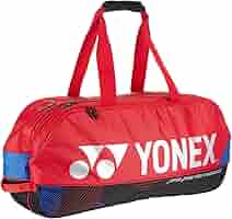 美品　YONEX ヨネックス　プロシリーズ　92031W ラケットバッグ　レア！ Amazon.co.jp: YONEX PRO トーナメントバッグ スカーレット